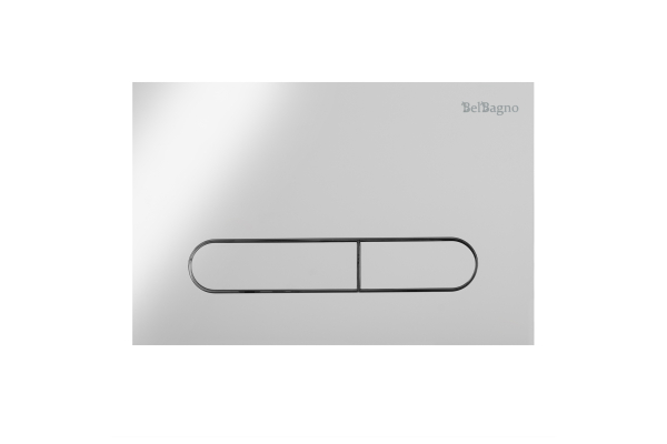 Комплект 2 в 1 Система инсталляции для унитазов BelBagno BB001-120 с кнопкой смыва BB005-PR-CHROME