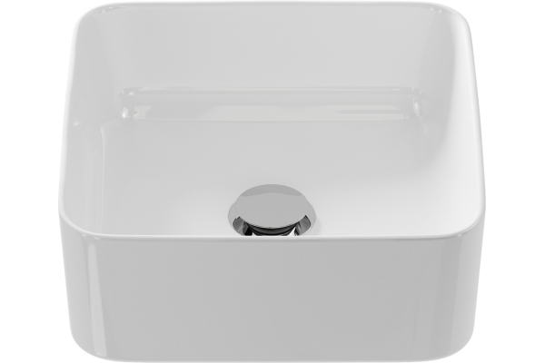 Умывальник на столешницу Cersanit Crea 35 UM-CRE35/1-oc-S Square