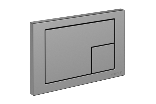 Кнопка Ceranit Corner для инсталляций Link Pro, Vector, Link, Hi-Tec пластик, хром матовый