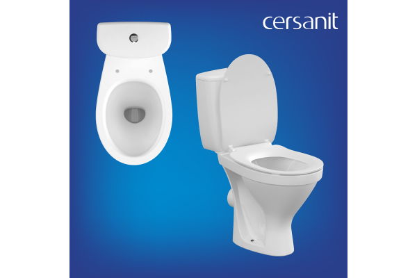 Компакт Cersanit Melar 031 3/6 с тонким легкосъемным сиденьем дюропласт