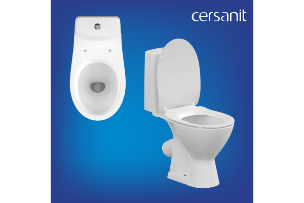 Компакт Cersanit Flavis 031 3/6 с тонким легкосъемным сиденьем дюропласт