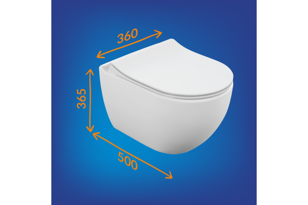 Комплект Cersanit Brasco Smart CO DPL EO slim:  инсталляция Link Pro без кнопки, унитаз Smart, сиденье дюропласт легкосъемное slim