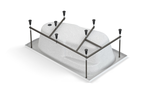 Ванна акриловая Cersanit Joanna 63336, 150х95, левая, белый