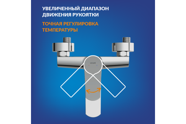 Комплект Cersanit Flavis 3 в 1 смеситель для ванны Flavis смеситель для раковины Flavis душевая стойка Vibe
