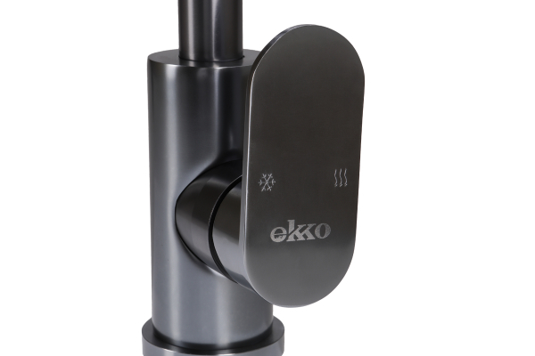 Смеситель для кухни Ekko E4366, темно-серый