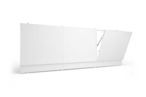 Экран под ванну с откидными дверцами Метакам 1490x540-580, белый