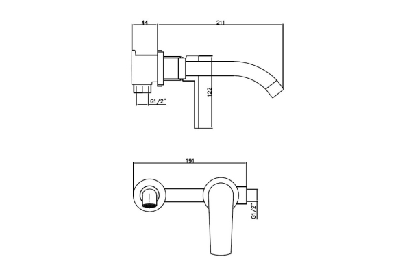 Смеситель Esko для раковины SM28 CR