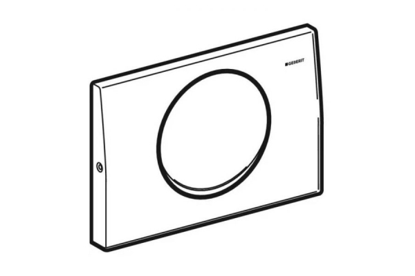 Смывная клавиша Geberit Delta10 115.108.00.1