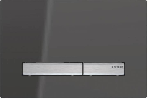 Смывная клавиша Geberit Sigma50 зеркальное дымчатое стекло 115.788.SD.2