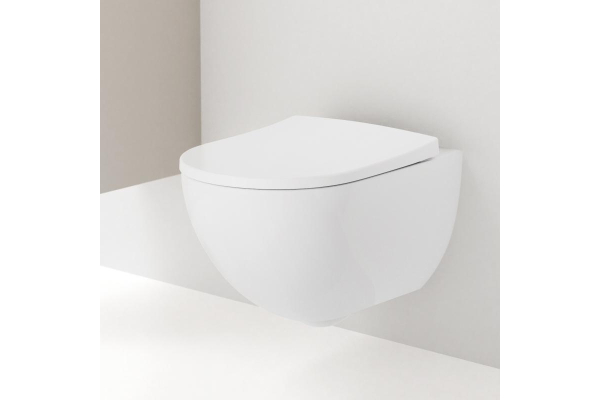 Сиденье для унитаза Geberit Acanto с крышкой Slim быстросъемное 500.605.01.2