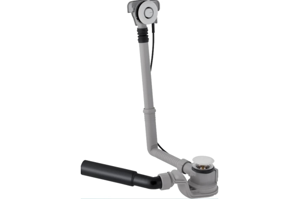 Слив-перелив Geberit, d52, длина 26 см с системой нажатия PushControl 150.755.21.6