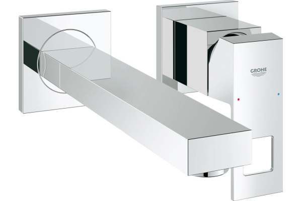 Смеситель для раковины Grohe Eurocube встраиваемый, на 2 отверстия, вынос 230 мм