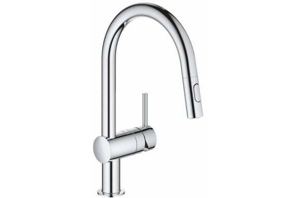 Смеситель для кухни Grohe Minta 32321002 с выдвижным изливом