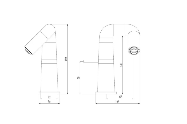 Смеситель Haiba для раковины HB10813-3