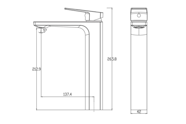 Смеситель Haiba для раковины HB11810