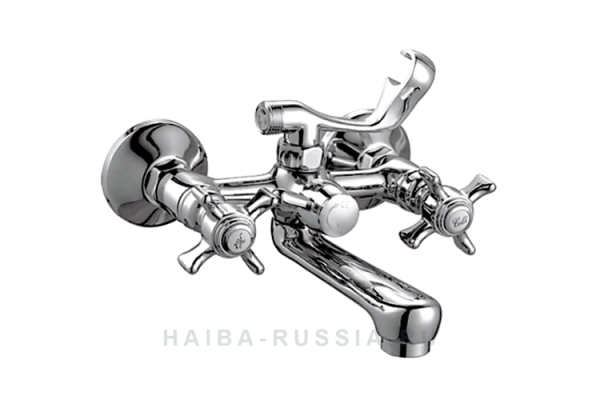 Смеситель для ванны Haiba HB3024 короткий излив хром