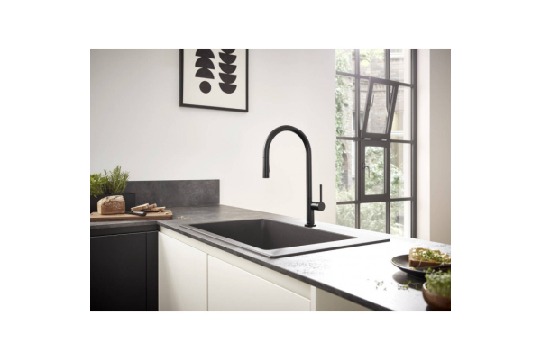 Смеситель для кухни HG 210, с вытяжным душем, 2jet 72800670