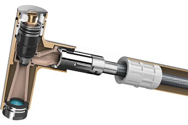 Смеситель для кухни Hansgrohe Metris с выдвижным душем 14821000
