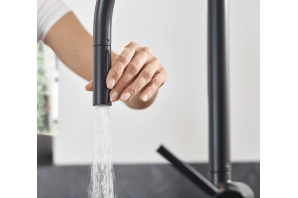 Смеситель для кухни Hansgrohe Talis M54 210 с вытяжным душем 72800000