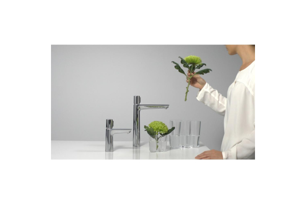 Смеситель для раковины Hansgrohe 110, однорычажный, без сливного набора 71751000, хром