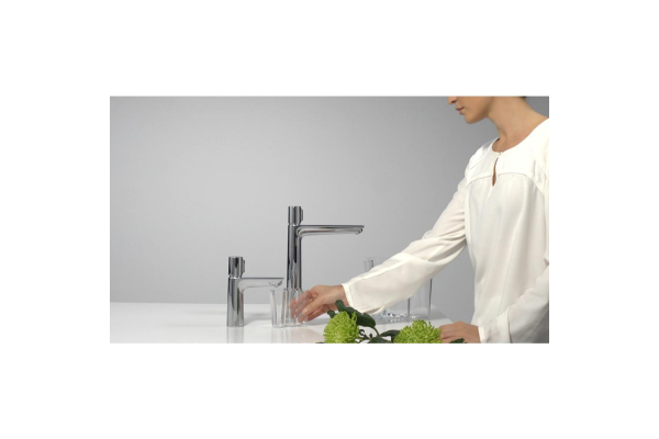 Смеситель для раковины Hansgrohe 110, однорычажный, без сливного набора 71751000, хром