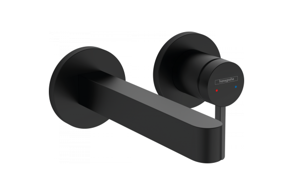 Смеситель для раковины Hansgrohe Finoris 76051670, матовый черный