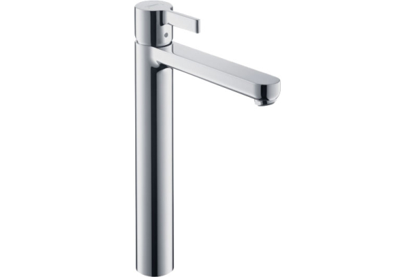 Смеситель для раковины Hansgrohe Metris S Highriser, однорычажный 31023000, хром