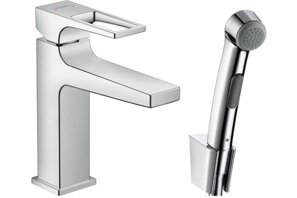 Смеситель для раковины Hansgrohe Metropol 110 74522000