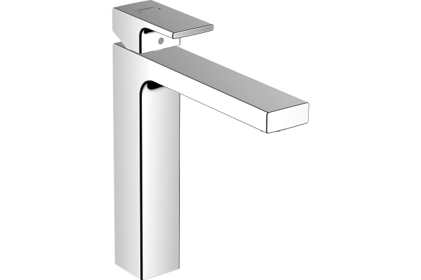 Смеситель для раковины Hansgrohe Vernis Shape 230, со сливной гарнитурой 71562000, хром