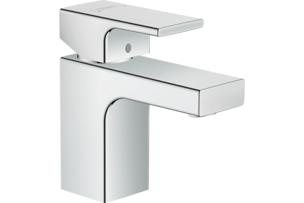 Смеситель для раковины Hansgrohe Vernis Shape 70 со сливным гарнитуром 71560000 хром