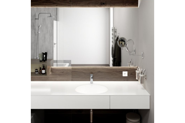 Смеситель для раковины Hansgrohe Vernis Blend 100 без сливного набора 71580000 хром