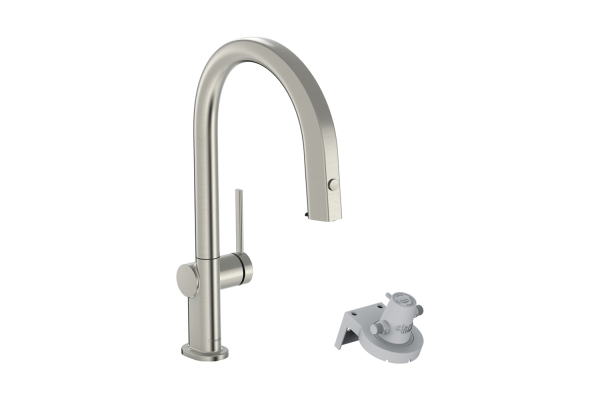 Смеситель для кухни Hansgrohe Aqittura с вытяжным изливом 76803800