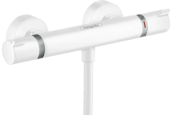 Термостат для душа Hansgrohe Ecostat Comfort, внешнего монтажа 13116700, белый матовый