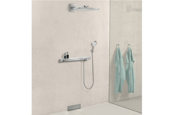 Термостат для душа Hansgrohe ShowerTablet Select белый/хром 13184400