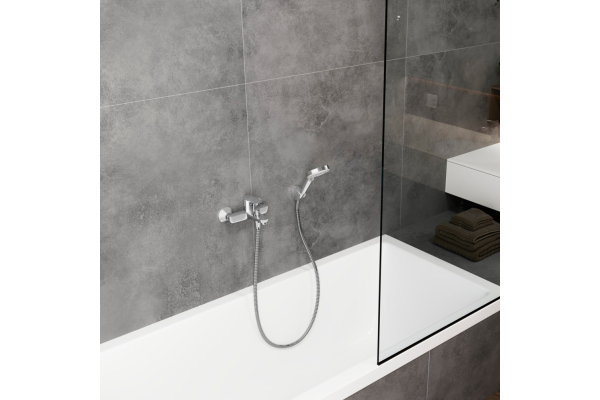 Смеситель для ванны Hansgrohe Vernis Blend ВМ однорычажный 71440000 хром