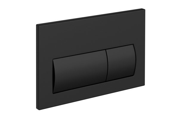 Кнопка Cersanit Presto для Link Pro/Vector/Link/Hi-Tec, пластик черный матовый