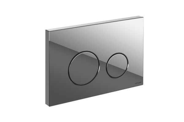 Кнопка для инсталляции Cersanit Twins для Link Pro/Vector/Link/Hi-Tec пластик, хром глянцевый