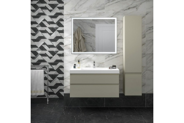 Раковина Kerama Marazzi Cubo 100 белая глянцевая