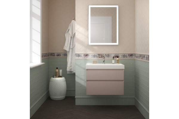 Раковина Kerama Marazzi Cubo 70 белая глянцевая