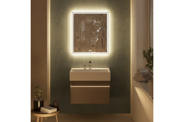 Тумба Kerama Marazzi Logica, 70 подвесная, с ящиками, песчаный