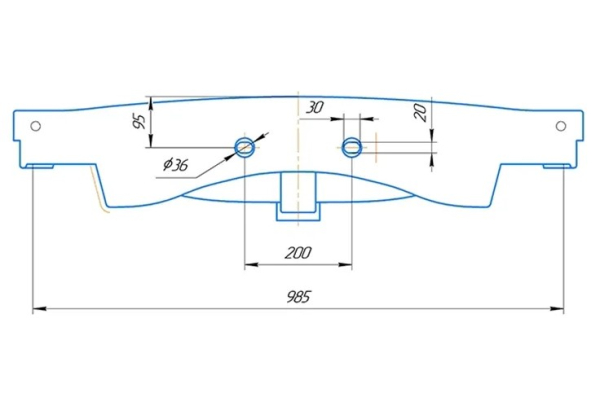 Умывальник Kirovit Модерн 1050