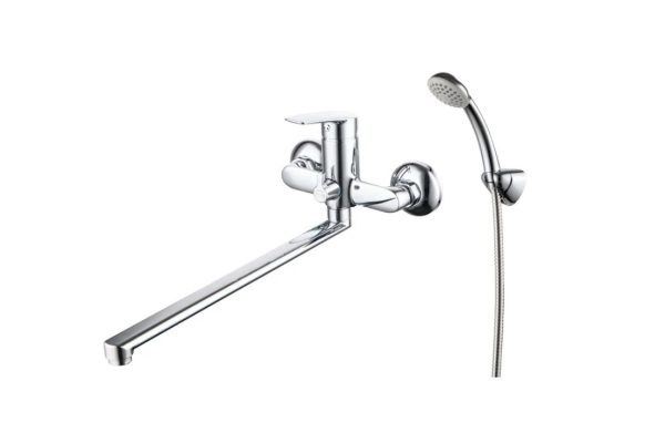 Смеситель Milardo Horizont для ванны с длинным изливом HORSB02M10