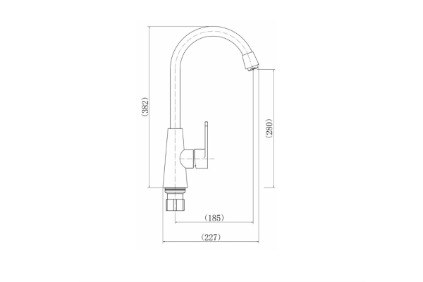 Смеситель PLStart для кухни PL4002
