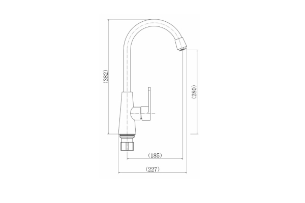 Смеситель PLStart для кухни PL4001-26