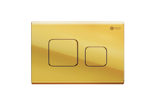 Кнопка для инсталляции Point Афина PN44041G, золото