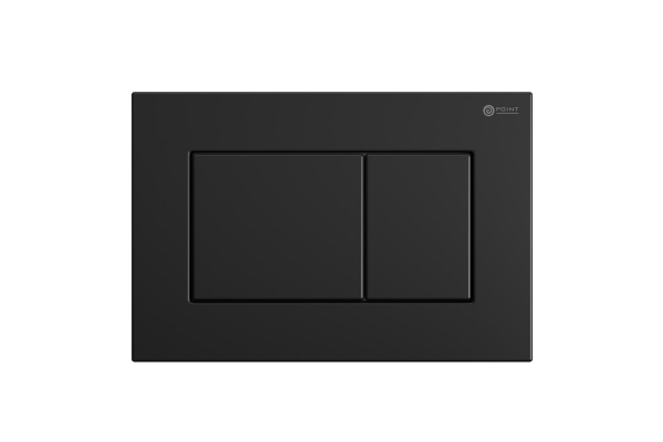 Кнопка для инсталляции Point Ника PN44081BM, черная матовая