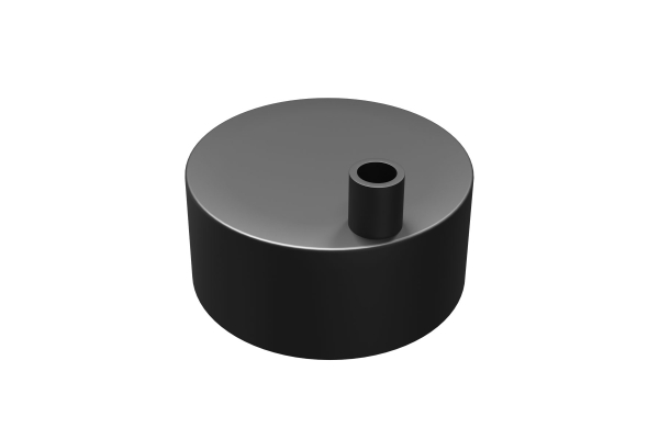 Комплект скрытого подключения Lemark LM0101BL для электрического полотенцесушителя, черный