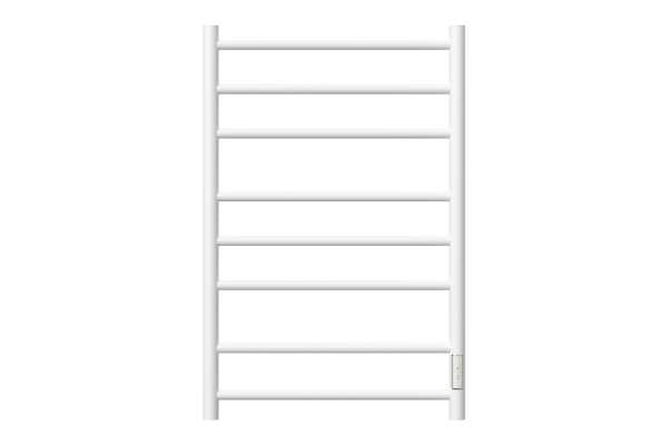 Полотенцесушитель электрический Point Аврора PN10848W П8 400x800 диммер справа, белый