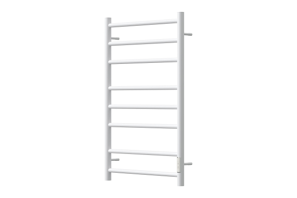 Полотенцесушитель электрический Point Аврора PN10848W П8 400x800 диммер справа, белый