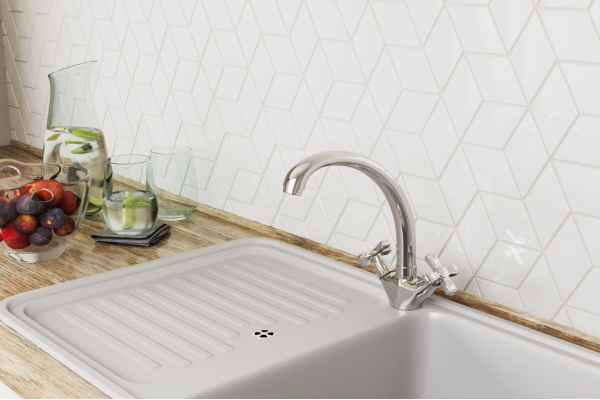 Смеситель RUSH Bianki для кухонной мойки BI7650-27